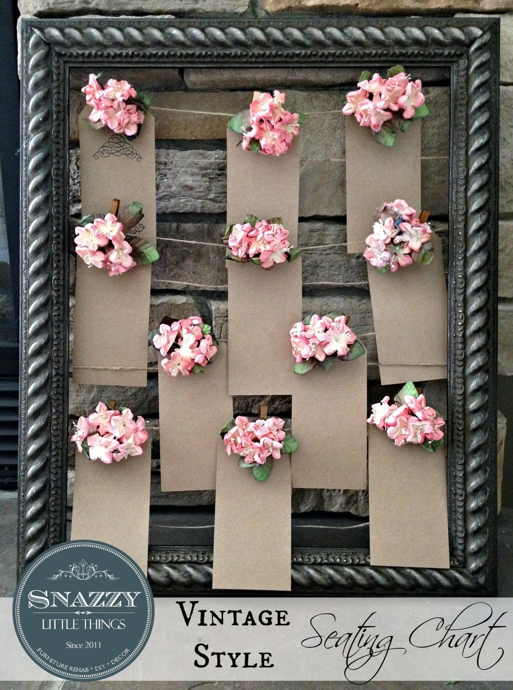 Best ideas about DIY Wedding Seating Chart
. Save or Pin DIY Vintage Wedding Seating Chart Craft Now.