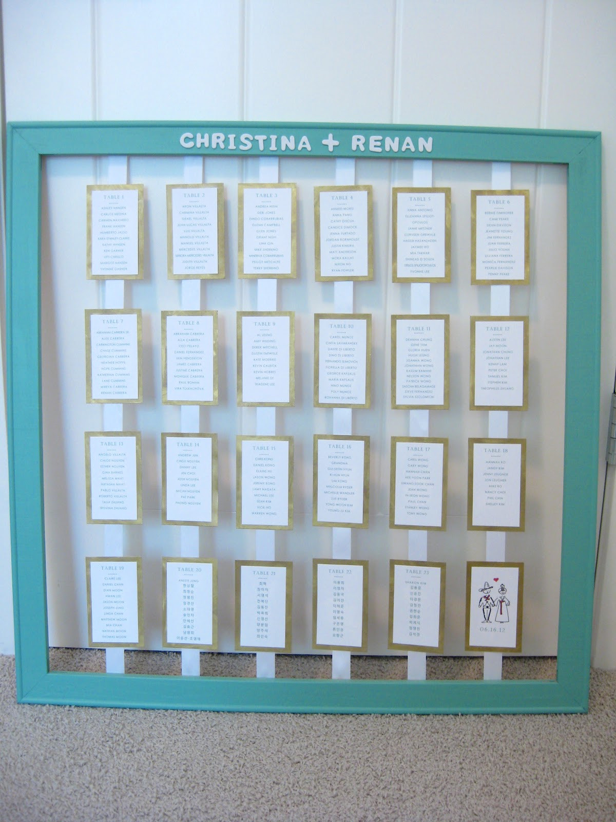 Best ideas about DIY Wedding Seating Chart
. Save or Pin Life Designed DIY Wedding Seating Chart Now.
