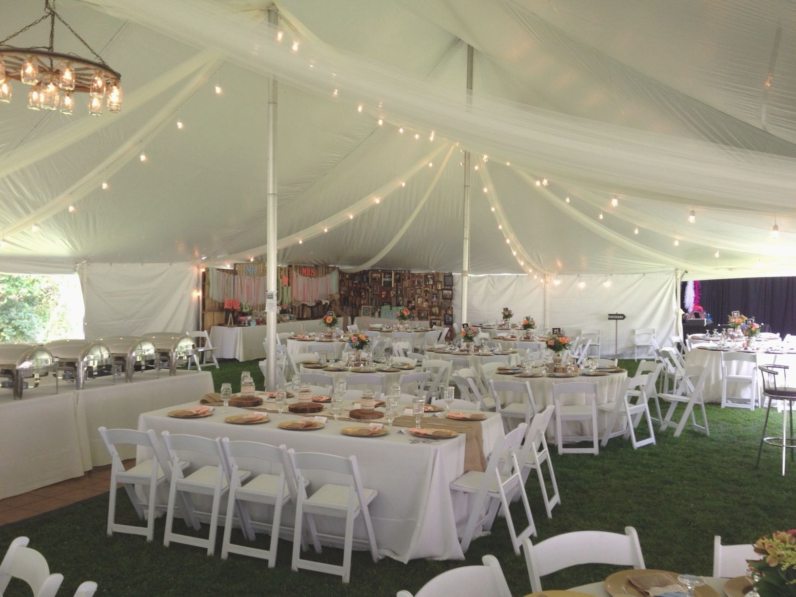 Best ideas about DIY Wedding Tents
. Save or Pin A beautiful DIY vitange country chic wedding 40 x 100 Now.