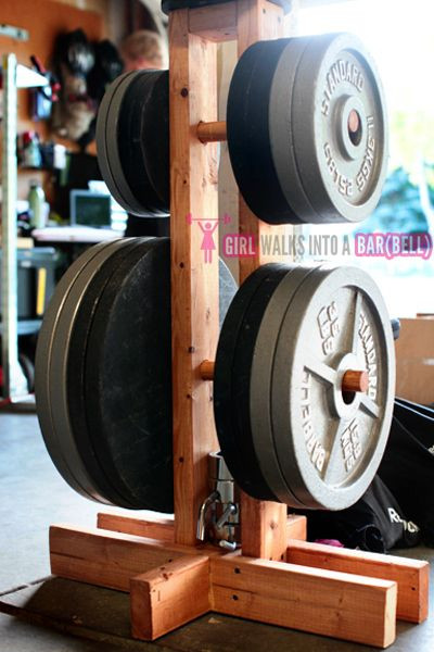 Best ideas about DIY Weight Plate Rack
. Save or Pin Garage Gym DIY Workout Equipment Ideas You Need To Try Now.