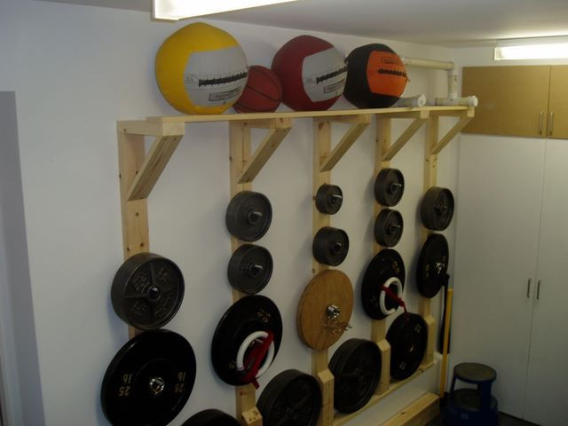 Best ideas about DIY Weight Plate Rack
. Save or Pin 80 best images about DIY Home Gym on Pinterest Now.