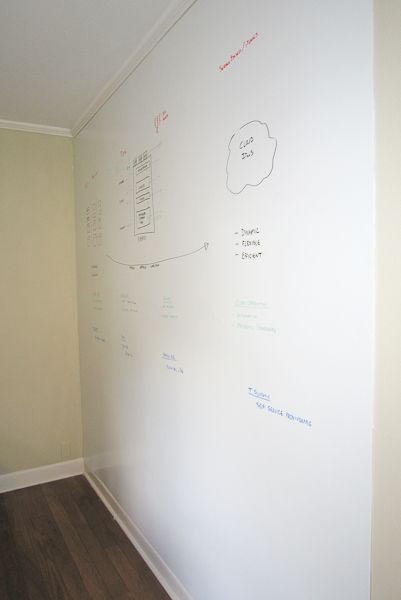 Best ideas about DIY Whiteboard Wall
. Save or Pin Whiteboard wall made with white board paint Now.
