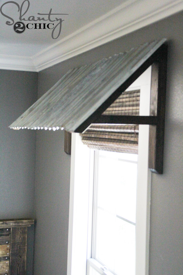Best ideas about DIY Window Awning Plans
. Save or Pin DIY Corrugated Metal Awning Shanty 2 Chic Now.