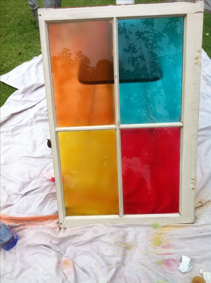 Best ideas about DIY Window Paint
. Save or Pin DIY stained glass on old window pane with Design Master s Now.