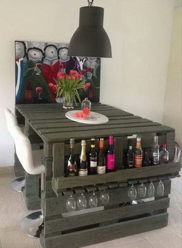 Best ideas about DIY Wine Bar
. Save or Pin 15 Cool and Bud DIY Wine Bars Hative Now.