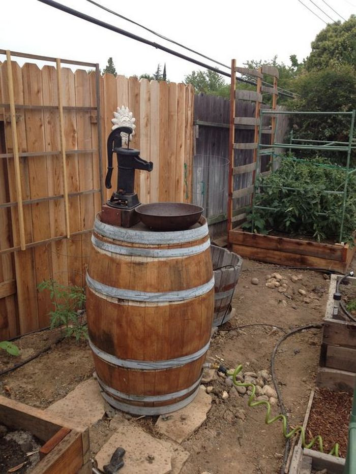Best ideas about DIY Wine Barrel
. Save or Pin DIY Wine Barrel Outdoor Sink Now.
