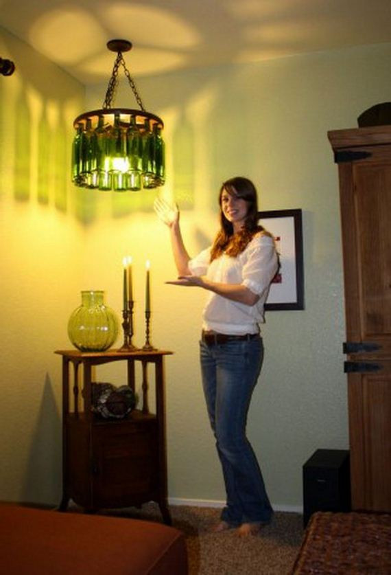 Best ideas about DIY Wine Bottle Chandelier
. Save or Pin Cool DIY Chandelier Projects Now.