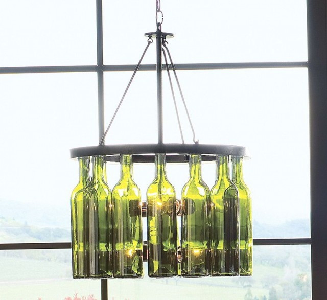 Best ideas about DIY Wine Bottle Chandelier
. Save or Pin Wine Bottle Chandelier Frame Now.