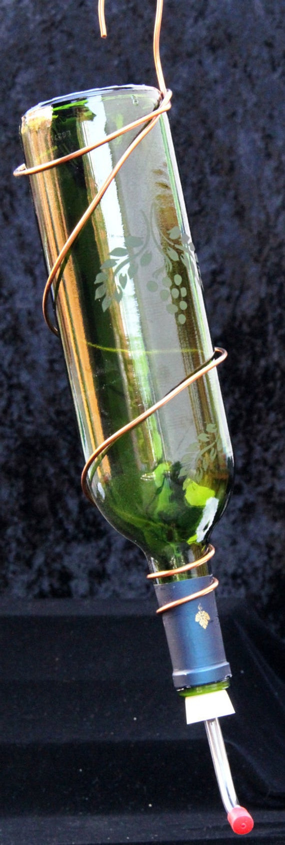 Best ideas about DIY Wine Bottle Hummingbird Feeder
. Save or Pin Wine Bottle Hummingbird Feeder Now.