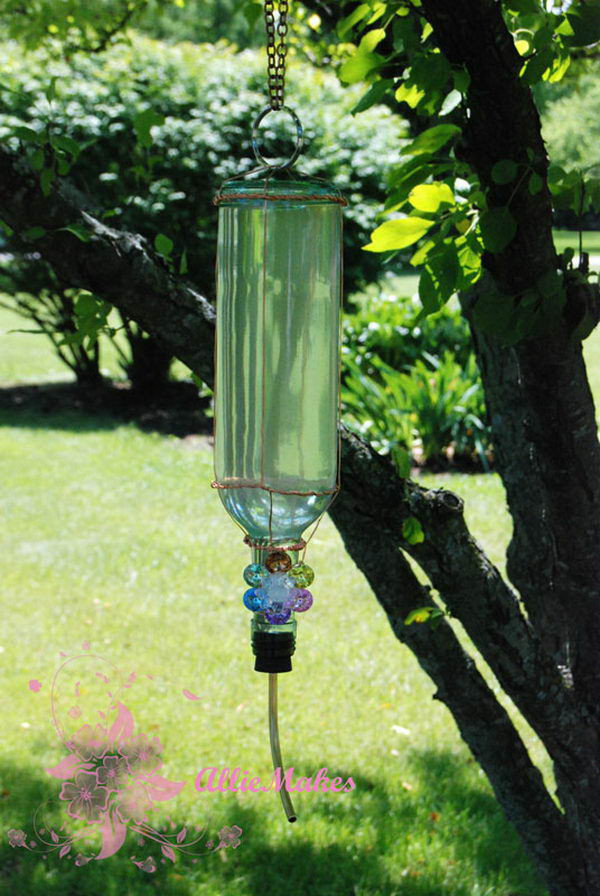 Best ideas about DIY Wine Bottle Hummingbird Feeder
. Save or Pin 80 Homemade Wine Bottle Crafts Hative Now.