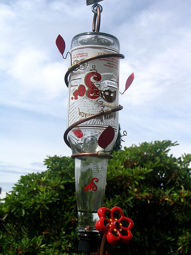 Best ideas about DIY Wine Bottle Hummingbird Feeder
. Save or Pin Handmade for Hummingbirds Crafting a Green World Now.