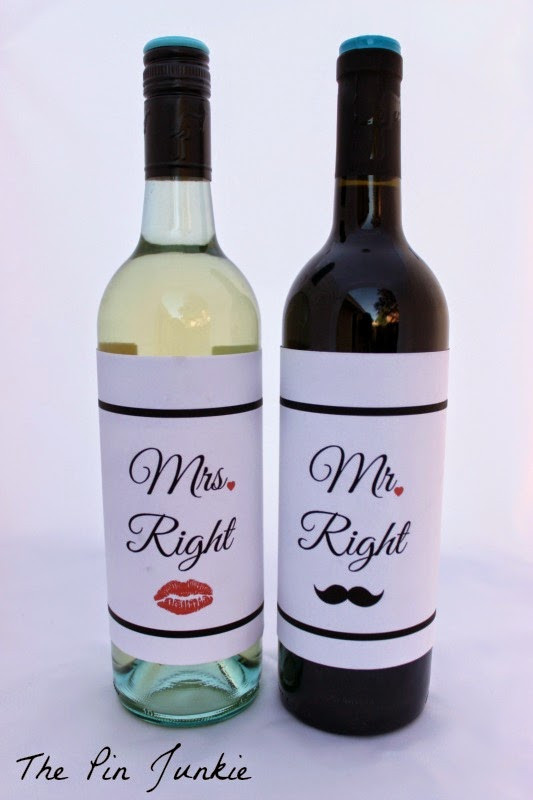 Best ideas about DIY Wine Bottle Labels
. Save or Pin Engagement Gift DIY Wine Labels Now.