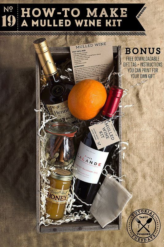 Best ideas about DIY Wine Gift Baskets
. Save or Pin How to Make a Mulled Wine Kit tastyyummies Now.