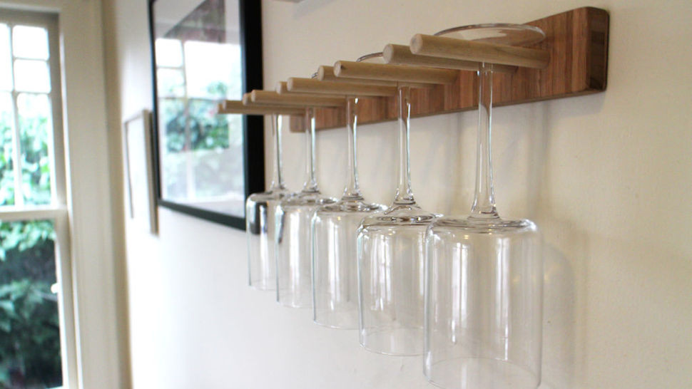 Best ideas about DIY Wine Glass Rack
. Save or Pin This DIY Wine Glass Rack Saves Space Is Easy to Build Now.