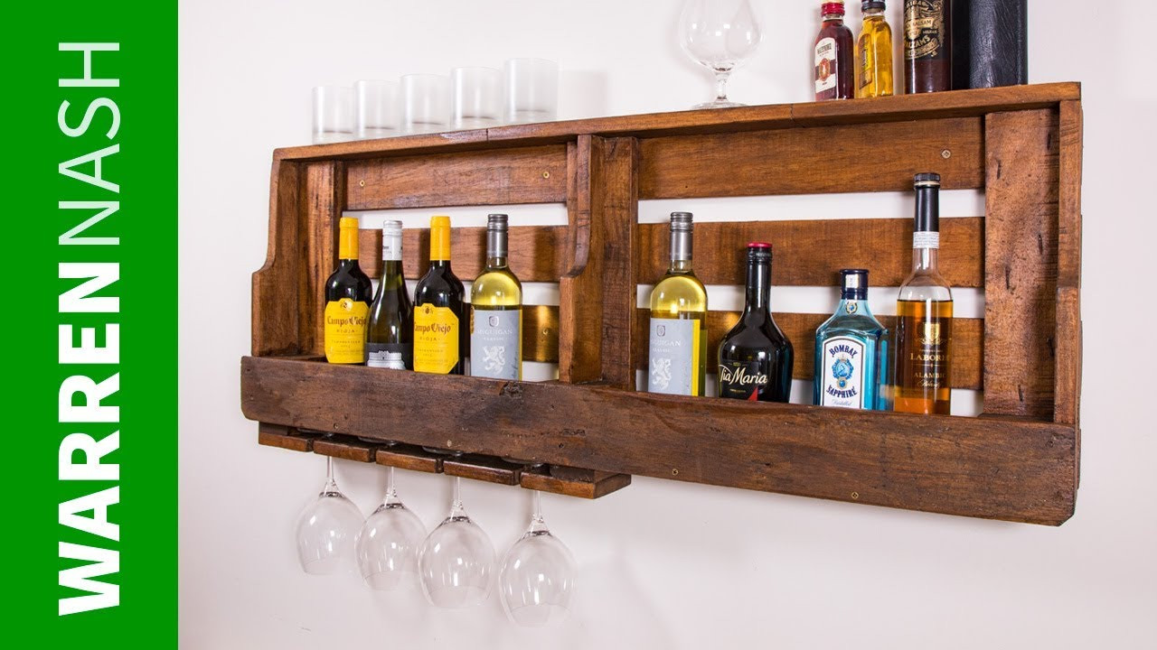 Best ideas about DIY Wine Glass Rack
. Save or Pin Make a Pallet Wine Rack with Glass Holder in a Day Easy Now.