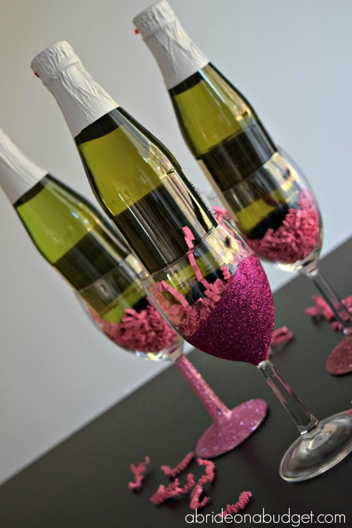 Best ideas about DIY Wine Glasses
. Save or Pin DIY Glitter Wine Glasses Now.