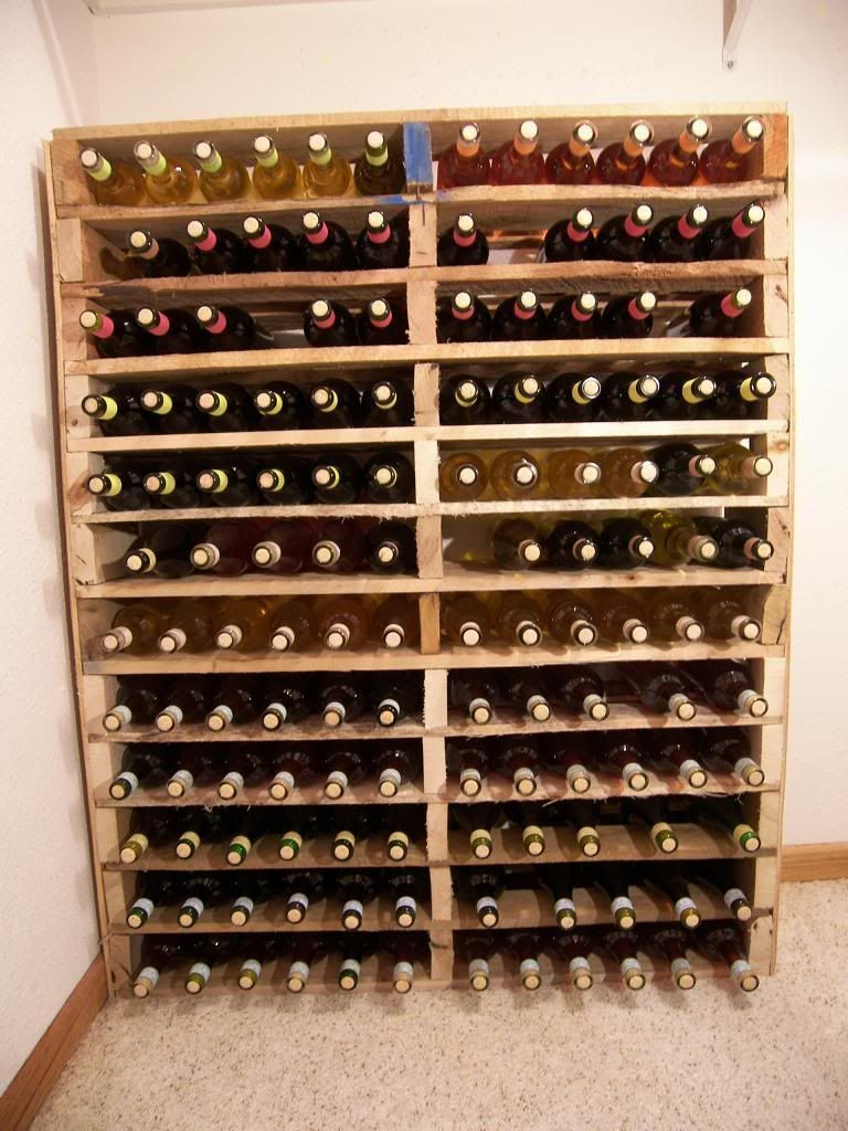 Best ideas about DIY Wine Rack
. Save or Pin DIY Pallet wine rack I am building this ASAP But I Now.