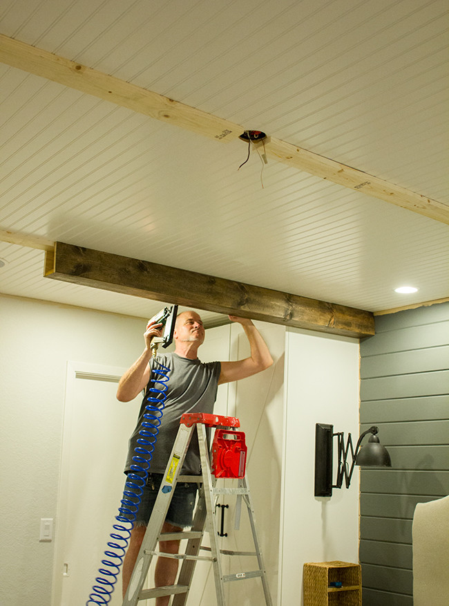Best ideas about DIY Wood Beams
. Save or Pin Master Makeover DIY Wood Beams Amazing Kitchen Now.