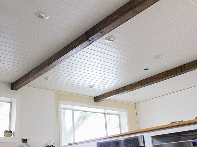 Best ideas about DIY Wood Beams
. Save or Pin Kitchen Chronicles DIY Wood Beams Now.