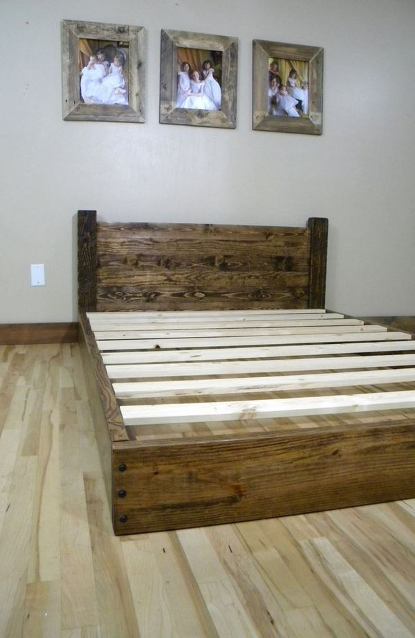 Best ideas about DIY Wood Beds
. Save or Pin DIY bed frame – creative ideas for original bedroom furniture Now.