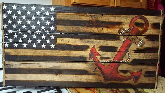 Best ideas about DIY Wood Burned American Flag
. Save or Pin Items similar to Rustic American flag with wood burned Now.