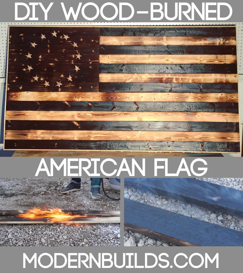 Best ideas about DIY Wood Burned American Flag
. Save or Pin DIY WOOD BURNED AMERICAN FLAG — Modern Builds Now.