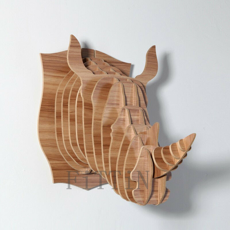 Best ideas about DIY Wood Carving
. Save or Pin DIY Wood Carving Rhino Head Wall Hanging Mount Wall Art Now.