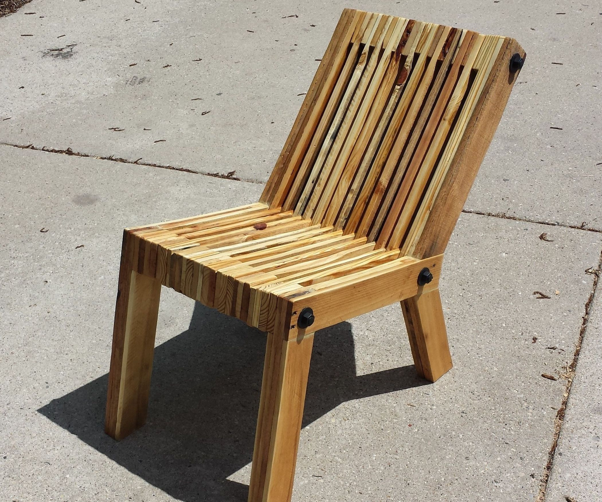 Best ideas about DIY Wood Chairs
. Save or Pin Reclined Pallet Wood Chair 11 Steps with Now.