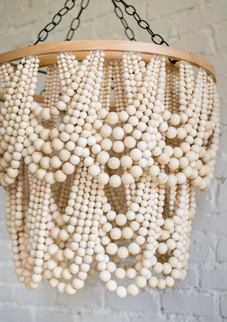 Best ideas about DIY Wood Chandelier
. Save or Pin DIY Bead Chandelier The House That Lars Built Now.