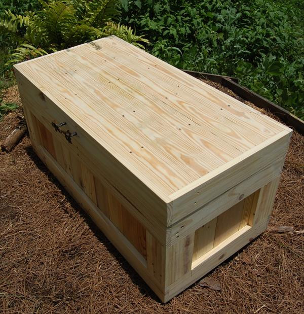 Best ideas about DIY Wood Chest
. Save or Pin DIY Pallet Wood Chest Coffee Table Now.