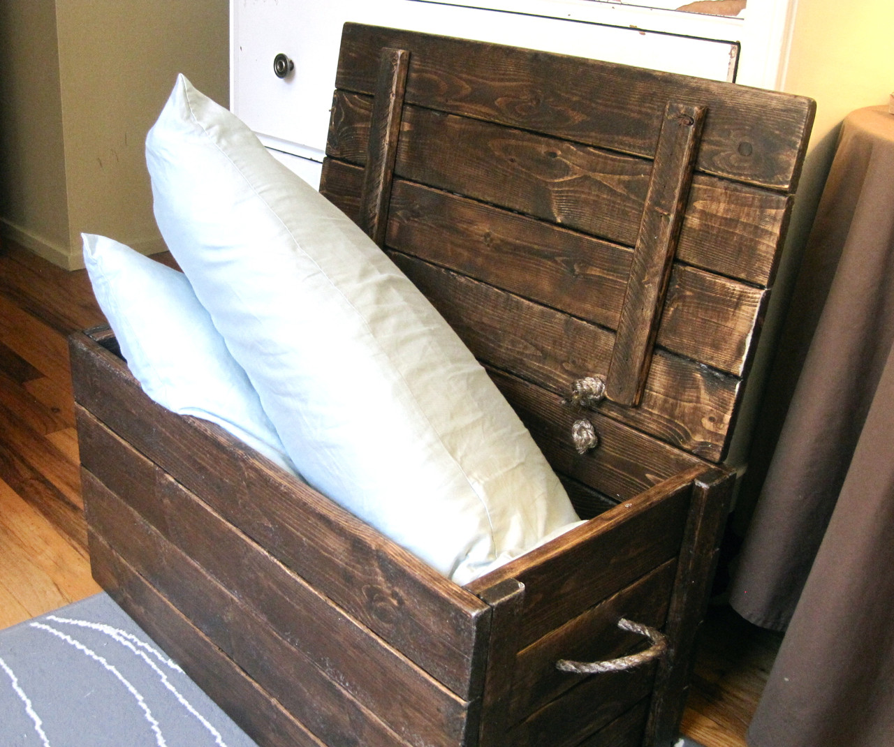 Best ideas about DIY Wood Chest
. Save or Pin The Project Lady Wood Storage Chest Make your own Now.