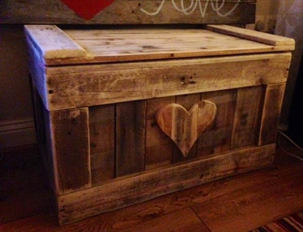 Best ideas about DIY Wood Chest
. Save or Pin DIY Pallet Wood Chest Now.