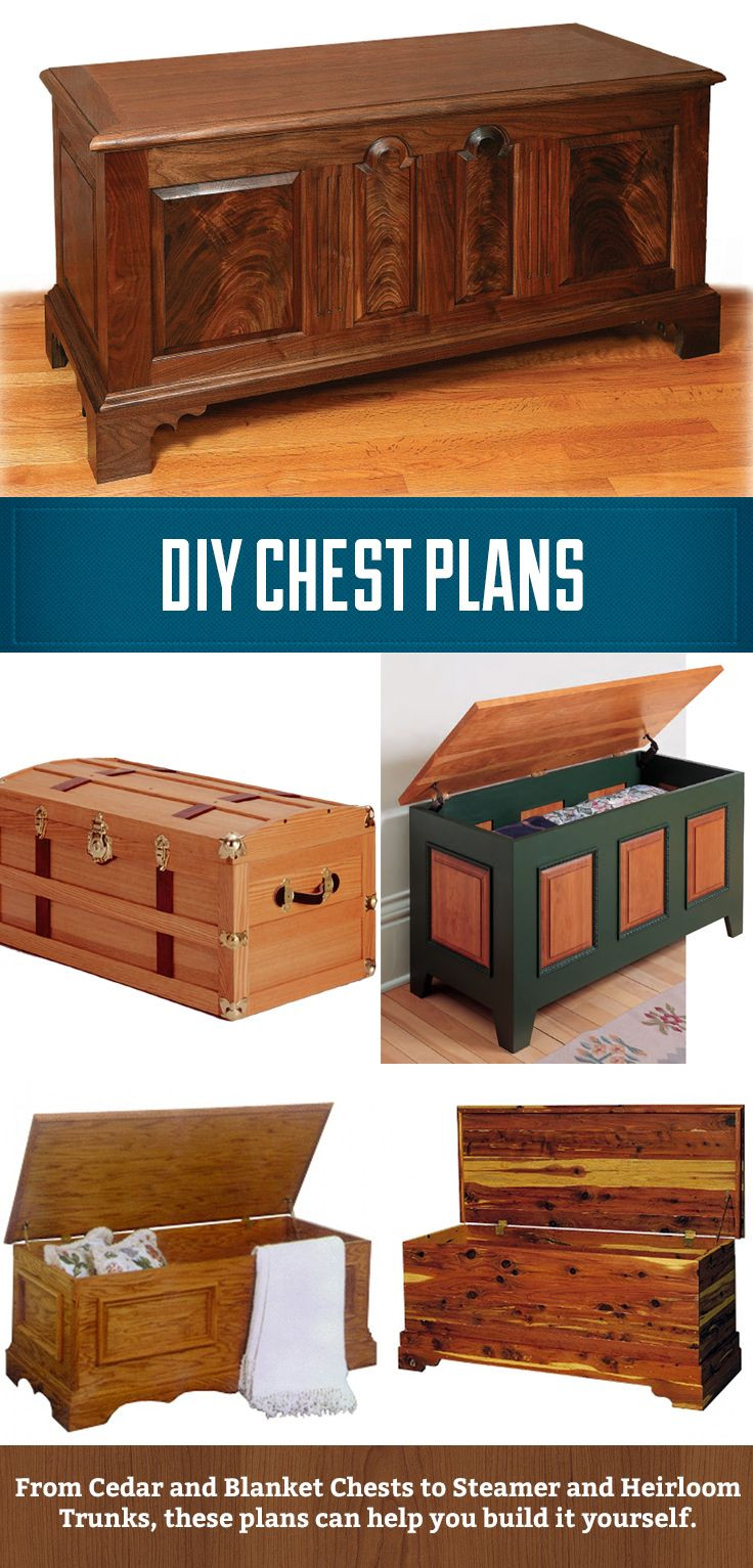 Best ideas about DIY Wood Chest
. Save or Pin DIY Chest Plans from cedar and blanket chests to heirloom Now.