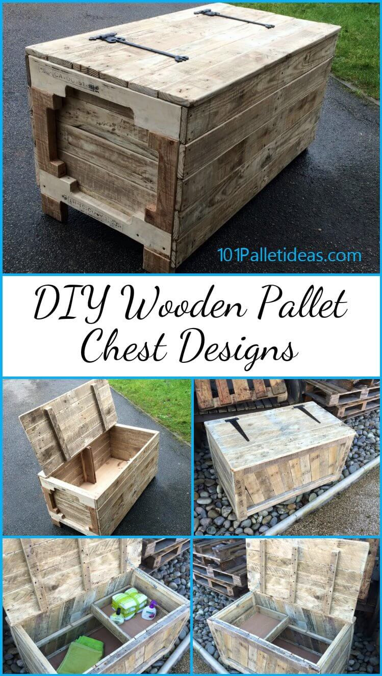 Best ideas about DIY Wood Chest
. Save or Pin DIY Wooden Pallet Chest Designs Now.
