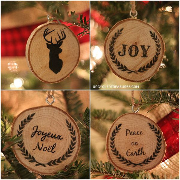 Best ideas about DIY Wood Christmas Ornaments
. Save or Pin Personalized Wood Slice Christmas Ornaments & Gifts Now.