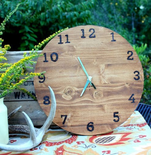 Best ideas about DIY Wood Clock
. Save or Pin DIY Wood Clock Power Tool Challenge Sweet Pea Now.