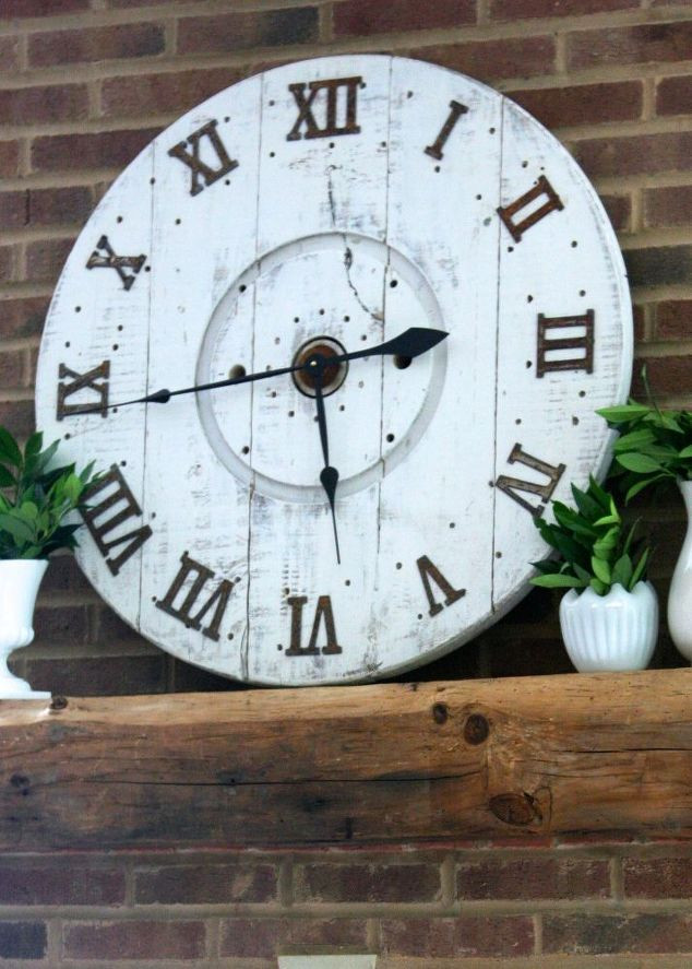 Best ideas about DIY Wood Clock
. Save or Pin DIY Spool Clock Now.