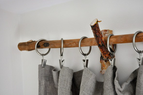 Best ideas about DIY Wood Curtain Rod
. Save or Pin 10 Homemade Curtain Rods You Can Make Now.