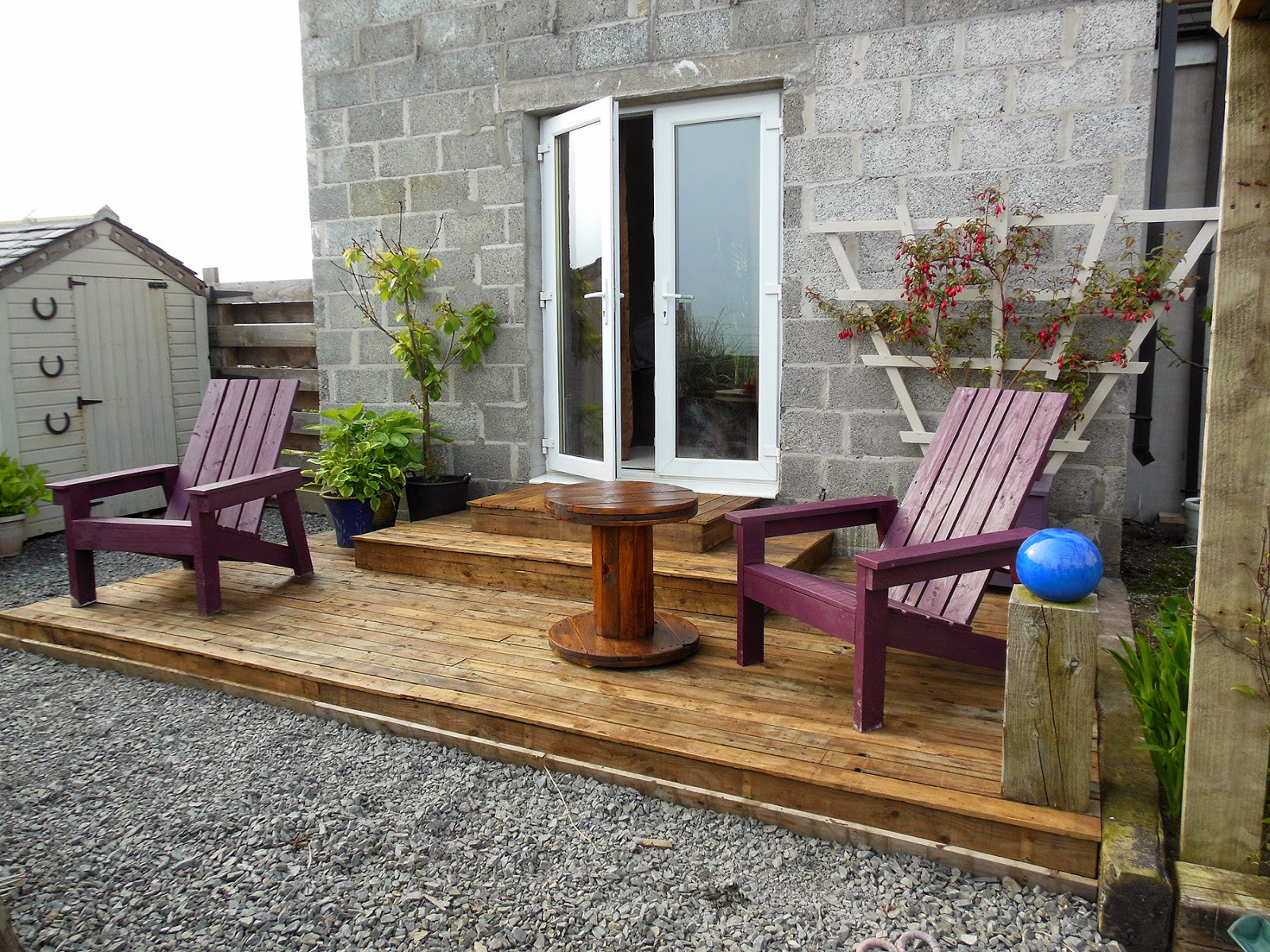 Best ideas about DIY Wood Deck
. Save or Pin Coach House Crafting on a bud Diy pallet wood decking Now.