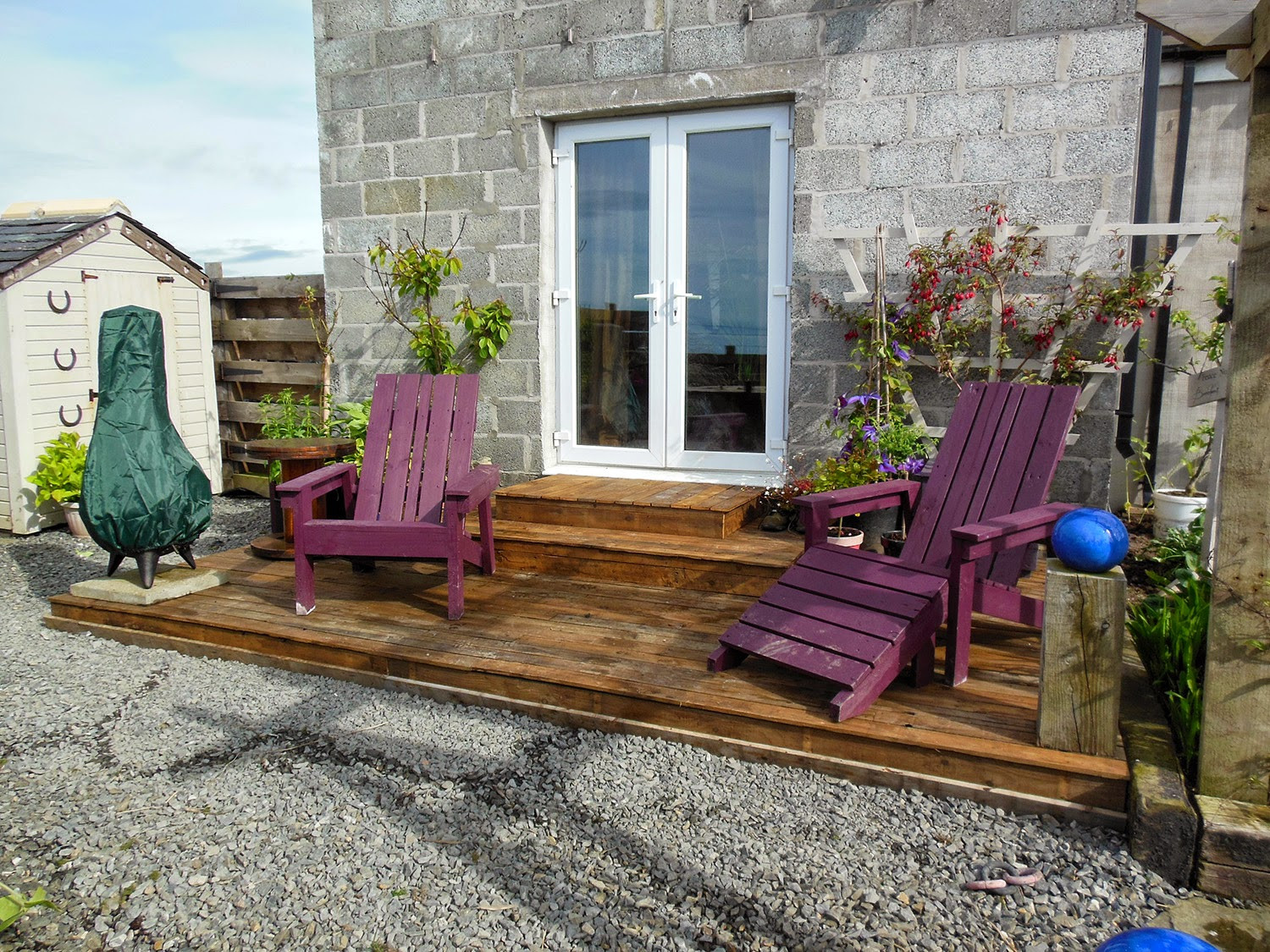 Best ideas about DIY Wood Decking
. Save or Pin The Tenacious Gardener DIY pallet wood decking Now.