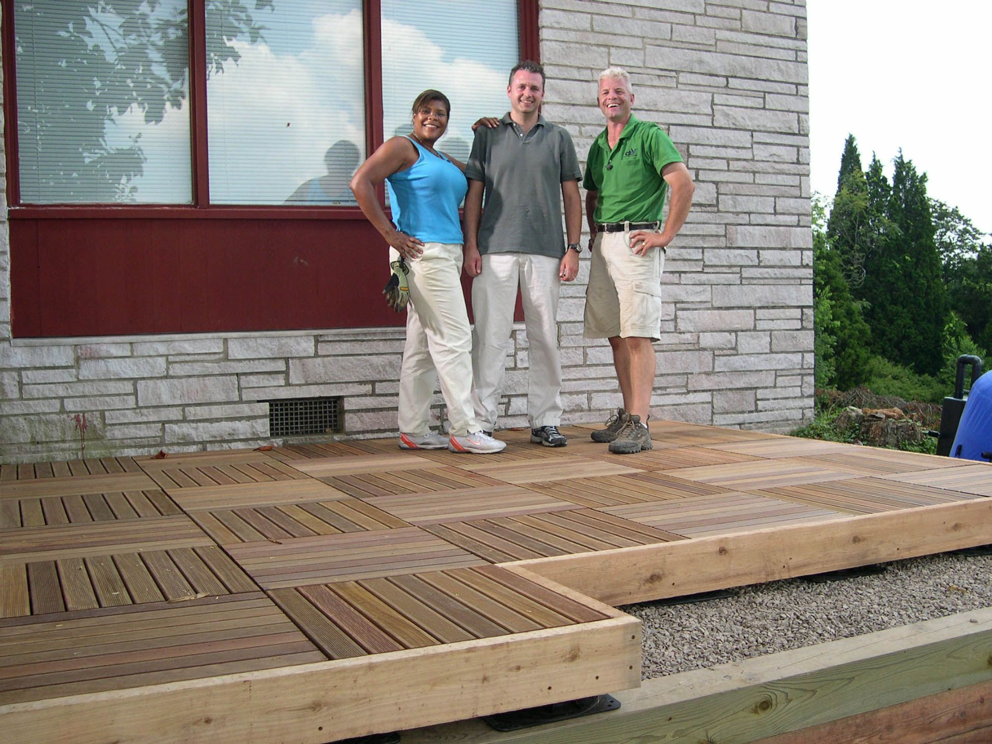 Best ideas about DIY Wood Decking
. Save or Pin DIY network patio deck supports pedestal system Now.