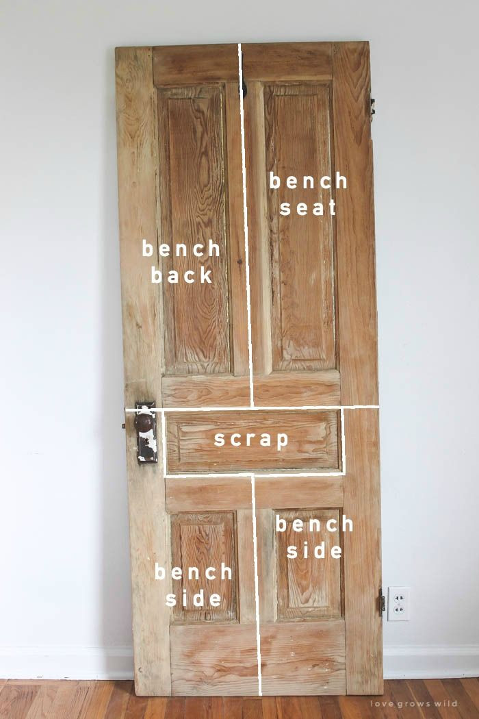 Best ideas about DIY Wood Doors
. Save or Pin Old Door New Bench DIY Home Decor Ideas Now.