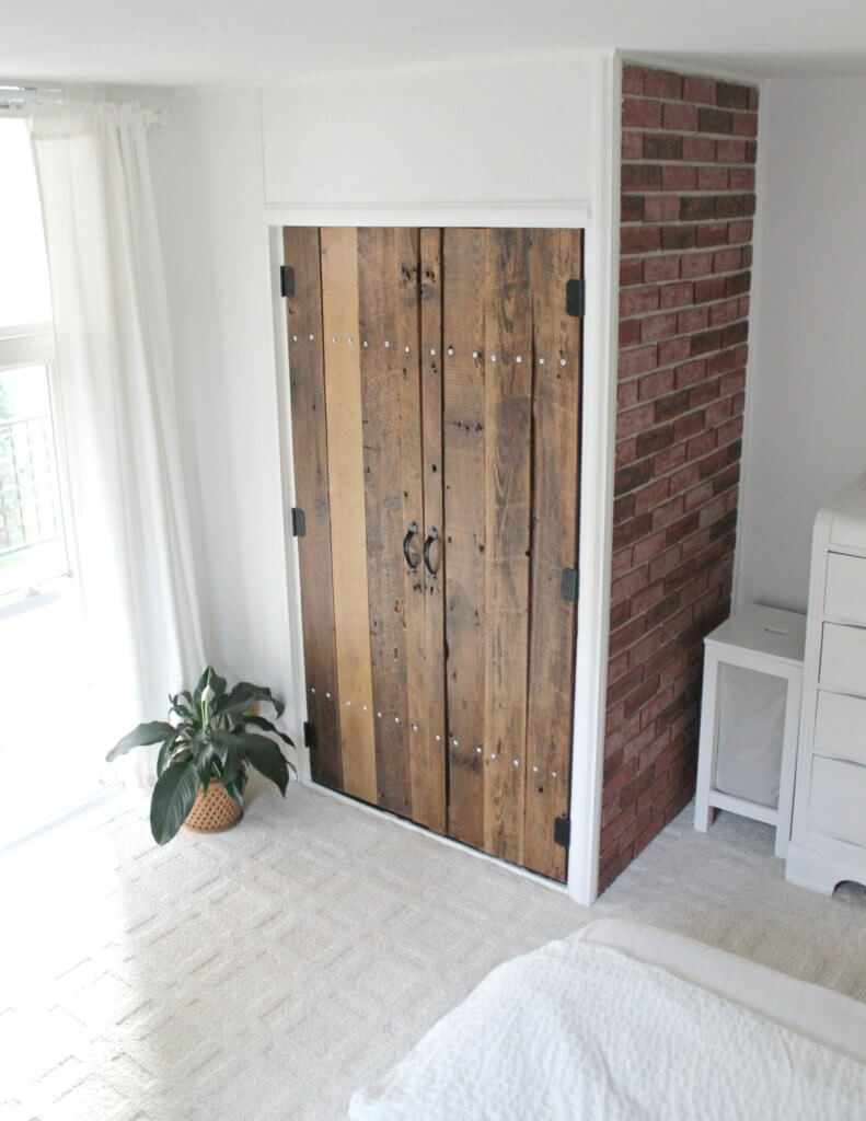 Best ideas about DIY Wood Doors
. Save or Pin DIY Reclaimed Wood Closet Doors The Definery Co Now.