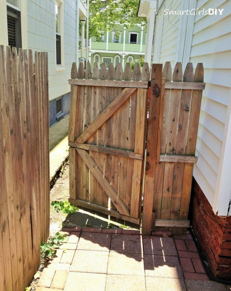 Best ideas about DIY Wood Gates
. Save or Pin 1st gate I ever built 11 years ago Smart Girls DIY Now.