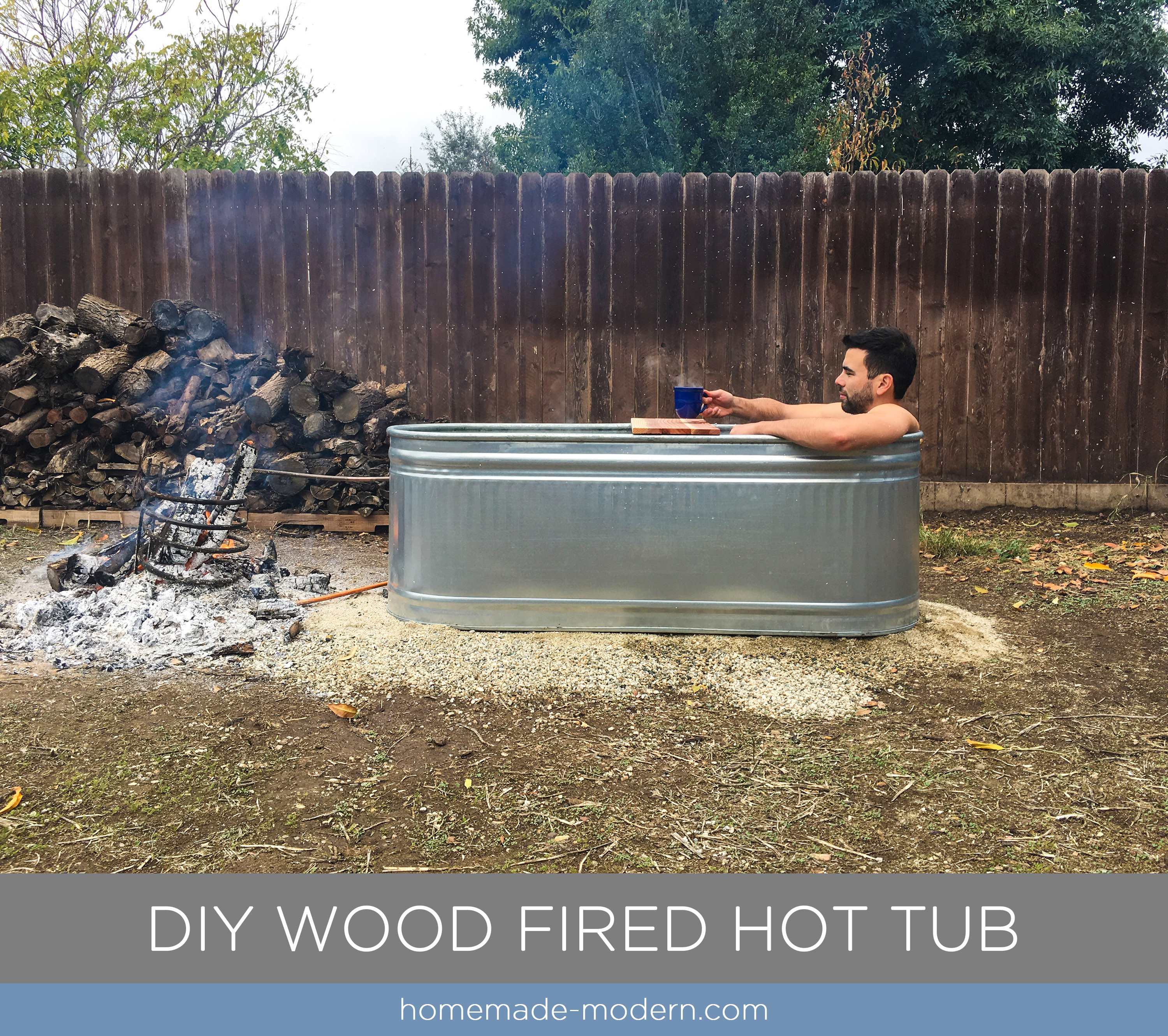 Best ideas about DIY Wood Hot Tub
. Save or Pin HomeMade Modern EP112 DIY Wood Fired Hot Tub Now.