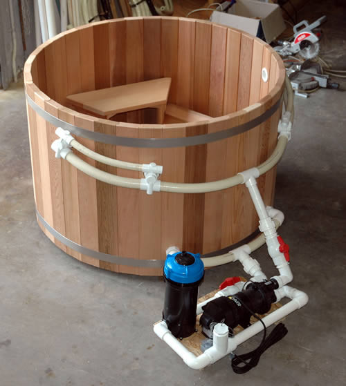 Best ideas about DIY Wood Hot Tub
. Save or Pin DIY Hot Tub Kit The Material & The Instructions for Hot Tub Now.