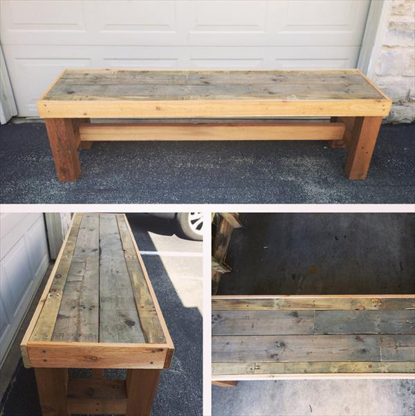 Best ideas about DIY Wood Pallet Bench
. Save or Pin DIY Pallet Bench Now.