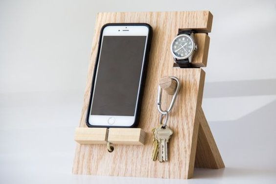 Best ideas about DIY Wood Phone Stand
. Save or Pin 15 Cheap and Clever Ideas for DIY Phone Stand Now.