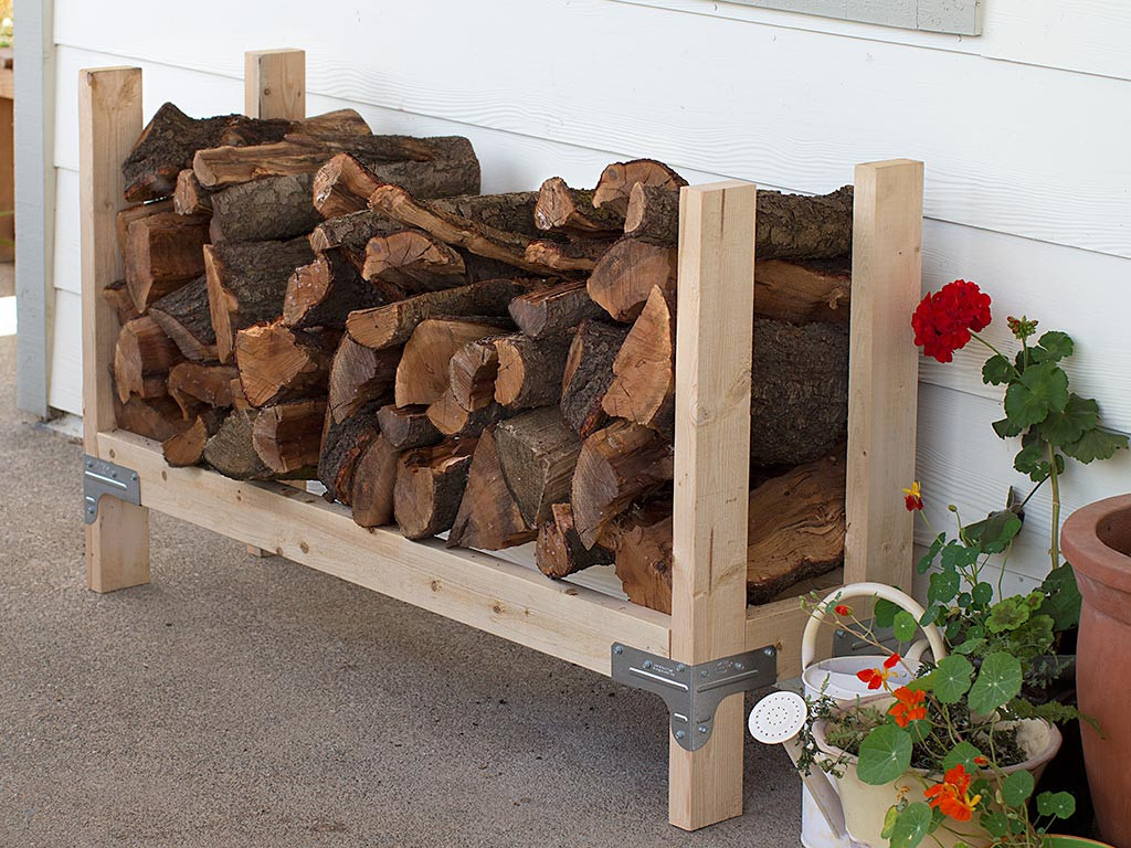 Best ideas about DIY Wood Rack
. Save or Pin Firewood Rack Featuring DIY Done Right Now.