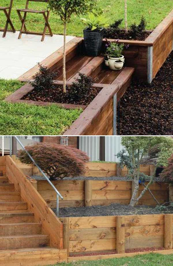 Best ideas about DIY Wood Retaining Wall
. Save or Pin 20 Inspiring Tips for Building a DIY Retaining Wall Now.